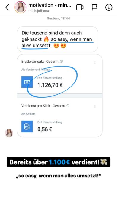 1% Club Community Ergebnisse erfahrungen Testimonials Schülerberichte