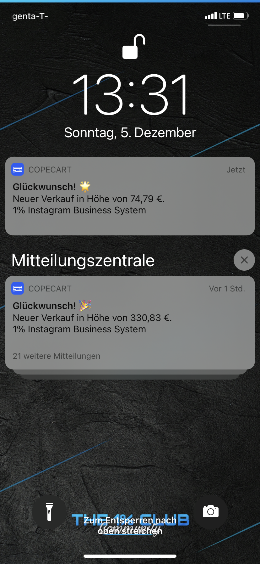 1% Money System Ergebnisse erfahrungen Testimonials Schülerberichte