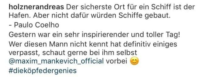 Da Vinci Master von Maxim Mankevich Ergebnisse erfahrungen Testimonials Schülerberichte kundenstimmen