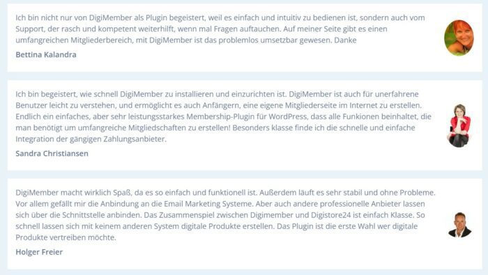 DigiMember PRO Ergebnisse erfahrungen Testimonials Schülerberichte kundenstimmen